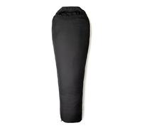 Snugpak Softie 12 WGTE Sleeping Bag with Softie Premier Insulation - Lightweight, Water-Repellent, Adjustable Hood, Two-Way Zips for Trekking, Camping - UK-Made (Black, Left Side Zip Standard)