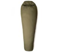 Snugpak Softie 6 WGTE Sleeping Bag with Softie Premier Insulation - Lightweight, Water-Repellent Sleep Bag with Adjustable Hood, Two-Way Zips for Trekking, Camping - UK-Made - Olive (LZ)