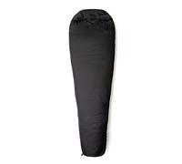 Snugpak Softie 6 WGTE Sleeping Bag with Softie Premier Insulation - Lightweight, Water-Repellent Sleep Bag with Adjustable Hood, Two-Way Zips for Trekking, Camping - UK-Made - Black (LZ)