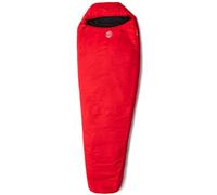 Snugpak Softie 6 WGTE Sleeping Bag XL with Softie Premier Insulation - Lightweight, Water-Repellent Sleep Bag with Adjustable Hood, Two-Way Zips for Trekking, Camping - UK-Made - Red/Black (RZ)