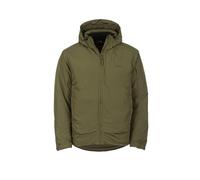 Snugpak Spearhead Insulated Jacket WGTE - Technical Midweight Warmth with Detachable Hood & Water Repellent Fabric - Tactical Coat for Outdoor Activities - Unisex - Olive (L)