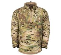 Snugpak Tactical Softie Smock WGTE - Softie Premier Insulation - Lightweight & Compact Tactical Jacket with Technical Fit - Large Chest Pocket - 1/4 length Zip (Multicam, S)