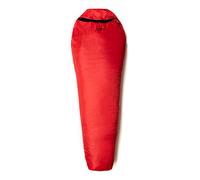 Snugpak | Travelpak 1 | Outdoor Sleeping Bag | Built in Mosquito Net | Antibacterial (Flame Red, Left Side Zip)