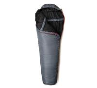 Snugpak Travelpak 4 WGTE - Sleeping Bag with Built-in Mosquito Net, Sanitary Fabric, Insulated Shoulder Baffle -Sleep Bag for Camping, Hiking & Tropical Travel - Included Compression Sack - Grey