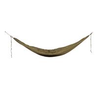Snugpak Tropical Hammock WGTE - Easy Setup Lightweight Nylon Camping Hammock with Paracord Suspension System, Tree Protectors & Steel Carabiners - for Backyard & Outdoors (Olive)