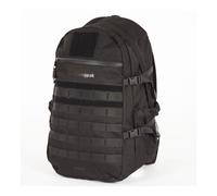 Snugpak Xocet WGTE 35L Tactical Backpack - MOLLE Compatible Military Rucksack with 600D Nylon, Ventilated Back, Adjustable Shoulder Straps & Multiple Compartments - Black