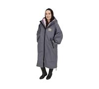 Snugrobe Equestrian Coat Equine Waterproof Robe for WOMEN | Horse Riding & Outdoor Activities (UK, Alpha, S, Regular, Regular, Grey)