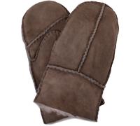 SNUGRUGS Childrens 100% Genuine Soft Sheepskin Mittens / Gloves with Thumb in Dark Grey | Size: Medium SNUGRUGS Dark Grey M
