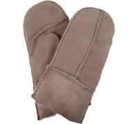 SNUGRUGS Childrens 100% Genuine Soft Sheepskin Mittens / Gloves with Thumb in Light Grey | Size: Large SNUGRUGS Light Grey L