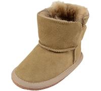 SNUGRUGS Childrens/Kids/Babies Sheepskin Boot/Booties with Ripper Tab Fastening - Mink - Extra Large (15.5cm)