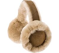SNUGRUGS Ladies Full Sheepskin Ear Muffs with Gift Box - Chestnut