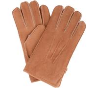 SNUGRUGS Men's Chester, Luxury 100% Sheepskin Gloves in Tan | Size: Small SNUGRUGS Tan S