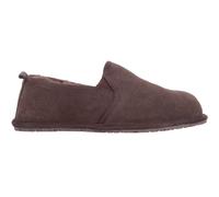 SNUGRUGS Men's Jasper, Genuine Sheepskin Slipper with Rubber Sole in Brown | Size: 7 SNUGRUGS Brown 7
