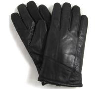 SNUGRUGS Men's Luxury Genuine Leather Gloves with Thick Sheepskin Wool Lining in Black | Size: XL SNUGRUGS Black XL