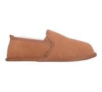 SNUGRUGS Men's Victor, Genuine Sheepskin Slipper with Suede Sole in Tan | Size: 6 SNUGRUGS Tan 6
