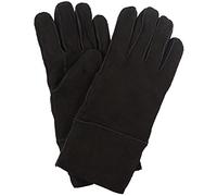 SNUGRUGS Womens 100% Genuine Sheepskin Glove - Black - Small (6.5")