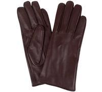 SNUGRUGS Womens Butter Soft Premium Leather Glove, Warm Fleece Lining, Brown, Extra Large (8")