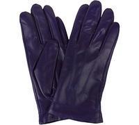 SNUGRUGS Womens Butter Soft Premium Leather Glove with Classic 3pt Stitch Design & Warm Fleece Lining (X-Large (8"), Purple)