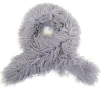 SNUGRUGS Women's Extra Long (180cm) Genuine Curly Mongolian Sheepskin Scarf / Boa in Grey SNUGRUGS Grey One Size