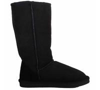 SNUGRUGS Women's Genuine Double Faced Long Sheepskin Outdoor Boot in Black | Size: 9 SNUGRUGS Black 9