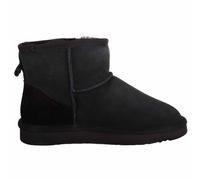 SNUGRUGS Women's Genuine Sheepskin Mini Ankle Boots with Reinforced Heel in Black | Size: 5 SNUGRUGS Black 5