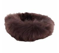 SNUGRUGS Womens Luxury Genuine Sheepskin Ski Headband - Brown