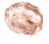 SNUGRUGS Women's Womens Genuine Sheepskin Winter Hat in Ivory | Size: Medium SNUGRUGS Ivory M