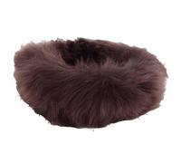 SNUGRUGS Women's Womens Luxury Genuine Sheepskin Ski Headband in Brown SNUGRUGS Brown One Size