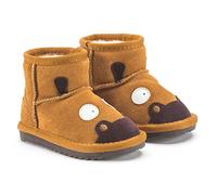 Snugs Boots Children's Lambskin and Suede Boots Boys and Girls Lambskin Slippers (Light Brown, EU 32 (UK 13))