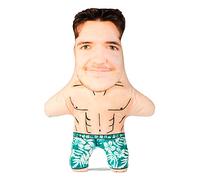 Snugzy Personalised Funny Photo Pillows | Custom Face Pillows with Your Picture | Customised Cushion Pillow Gift For friends, mum, dad, wife, boy, girl, grandma & grandad. (Beach Boy)