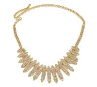 Snuhlzvm Shining Zircon Necklace, Magnificent And Complex, Luxurious And Dazzling, Fashionable And Individual, An Excellent Choice For Dinner Parties. Essential Items For Women's Fashion Trends
