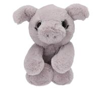 Snukis Plush Piglet 25 cm Super Soft Mauve Plush Pig and Large Glitter Eyes