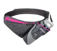 SNUNGPHIR PYFK Running Belt Hydration Waist Pack with Water Bottle Holder for Men Women Waist Pouch Fanny Pack Reflective Fits 6 Inc.