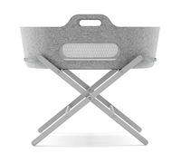 SnuzBaskit, Light Grey & Dove, Moses Basket & Stand