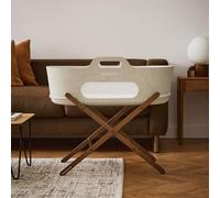 Snuz SnuzBaskit, Wood, Barley & Walnut, Moses Basket & Stand