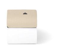 Snuz Twin Pack Cotbed Sheets - Sand Cloud