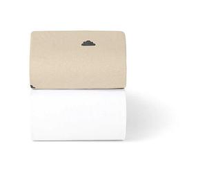 Snuz Twin Pack Cotbed Sheets - Sand Cloud