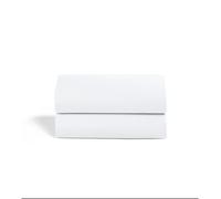Snuz Twin Pack Crib Sheets White