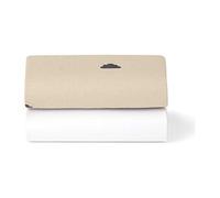 Snuz Twin Pack Moses Basket Sheets Sand Cloud 2s