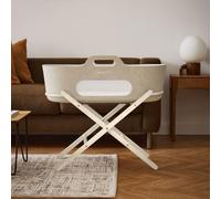 SnuzBaskit Barley Moses Basket & Cashmere Stand - Barley/Cashmere Barley