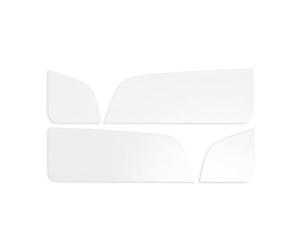 SnuzKot Toddler Rails - Solid Beech and Pine Wood Bed Rails for Toddlers - Attaches Easily to SnuzKot Junior Bed - White