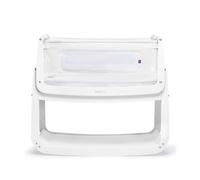 SnuzPod 4 Bedside Crib - Rocking Next to Me Crib with Lift off Bassinet, Lightw