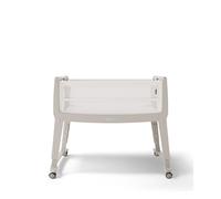 SnuzPod Studio Bedside Crib - Oslo New Grey