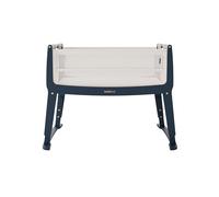 SnuzPod Studio Bedside Crib with Mattress - London Navy