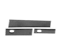 SNWDBH Car Interior Sticker For BMW 5 Series E60 2004-2010 Co-pilot Water Cup Holder Panel Trim Frame Cover Stickers Accessories Interior Moulding Trims(Black,LHD)