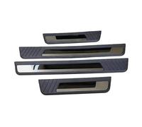 SNWDBH Car Interior Sticker For CRV For CR-V 2024 2023 Door Sill Inside Scuff Plate Seat Back Pad Bumper Protector Accessories Interior Moulding Trims(Black)