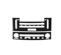 SNWDBH Car Interior Sticker For Lexus IS250 2013-2020 Air Conditioning CD Panel Decor Cover Trim Stickers Decal Accessorie Interior Moulding Trims(Black,RHD)