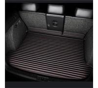 SNWDBH Full Coverage Car Trunk Mats For Lincoln For Continental 2017-2020 For Nautilus 2019-2022 MKZ Interior Carpet Pads Luggage Boot Liner(Black Red,X-2)