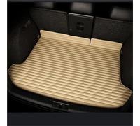 SNWDBH Full Coverage Car Trunk Mats For Lincoln For Continental 2017-2020 For Nautilus 2019-2022 MKZ Interior Carpet Pads Luggage Boot Liner(Beige,X-3)