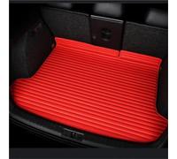 SNWDBH Full Coverage Car Trunk Mats For Lincoln For Continental 2017-2020 For Nautilus 2019-2022 MKZ Interior Carpet Pads Luggage Boot Liner(RED,X-4)